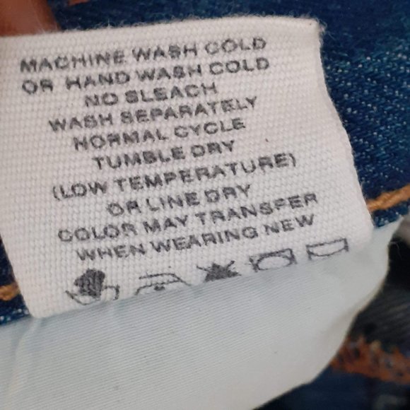 EVISU classic Seagull Daicock Japanese denim sz 32 Handcrafted Straight Leg - Picture 6 of 7